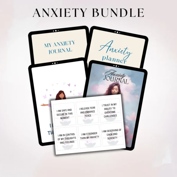 Ultimate printable Anxiety relief journals