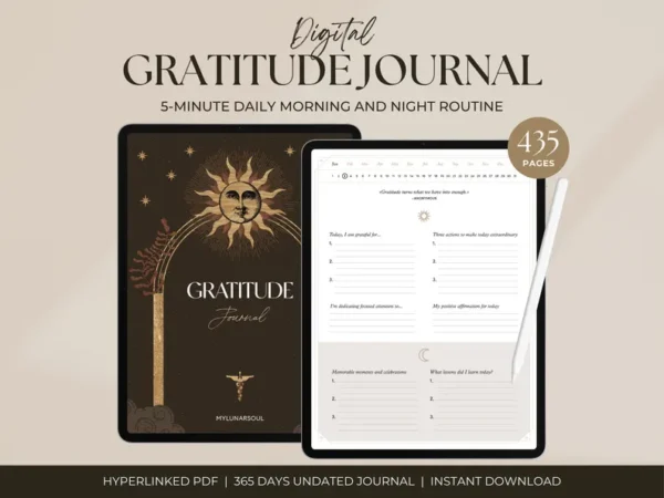 Digital Gratitude Journal